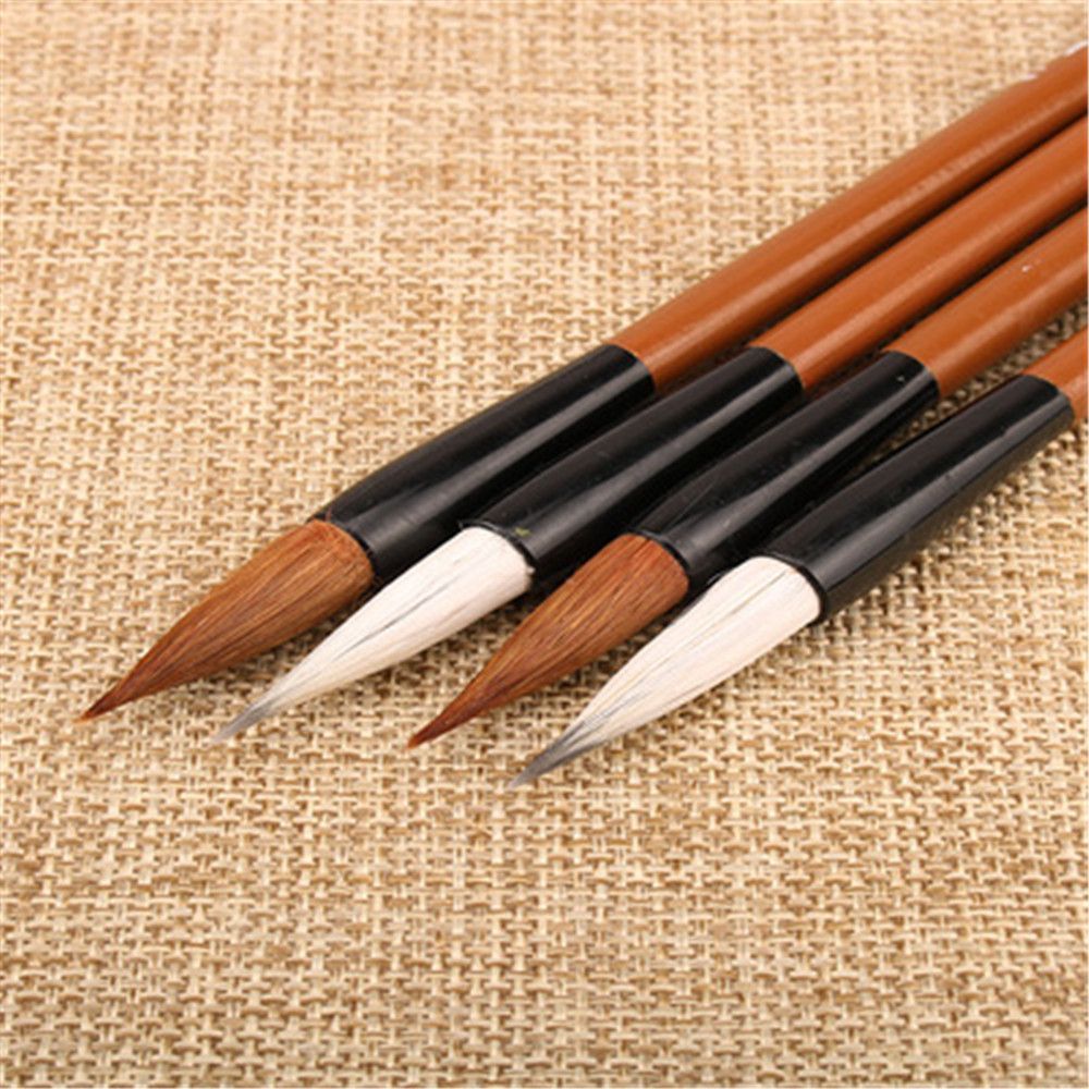 Bamboo Hair Brush - Набор из 6 кистей для рисования: