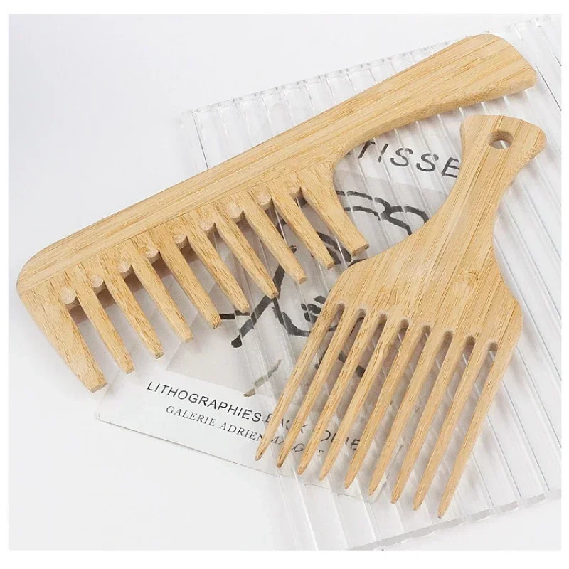 1 шт., натуральная бамбуковая  – обзор и цена Bamboo Hair Brush