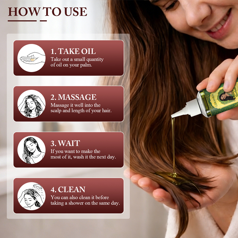Масло для роста волос India Ad – обзор и цена Hair Care India