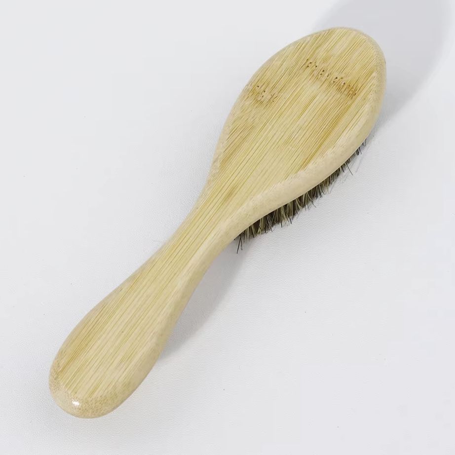 Цельная овальная щетка для стр – обзор и цена Bamboo Hair Brush