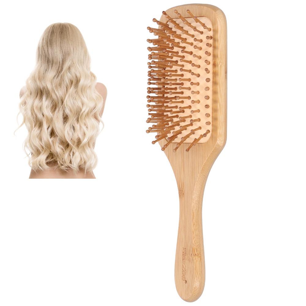 Нежная бамбуковая расческа для – обзор и цена Bamboo Hair Brush