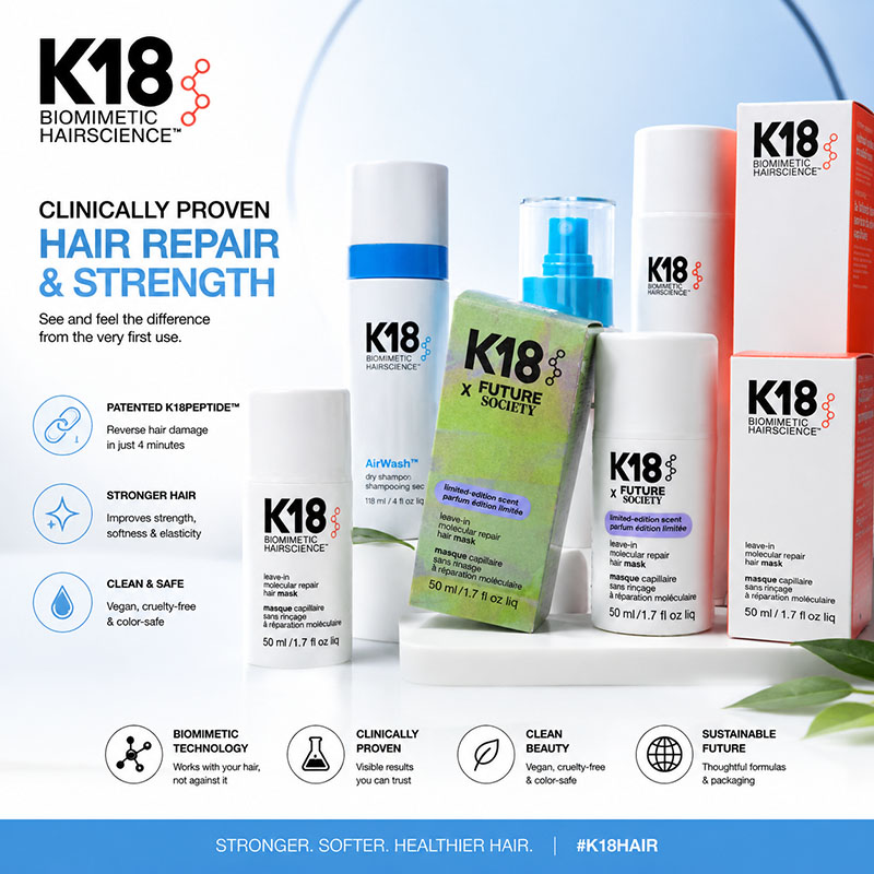 Новая маска для волос K18 50 м – обзор и цена Hair Care K18
