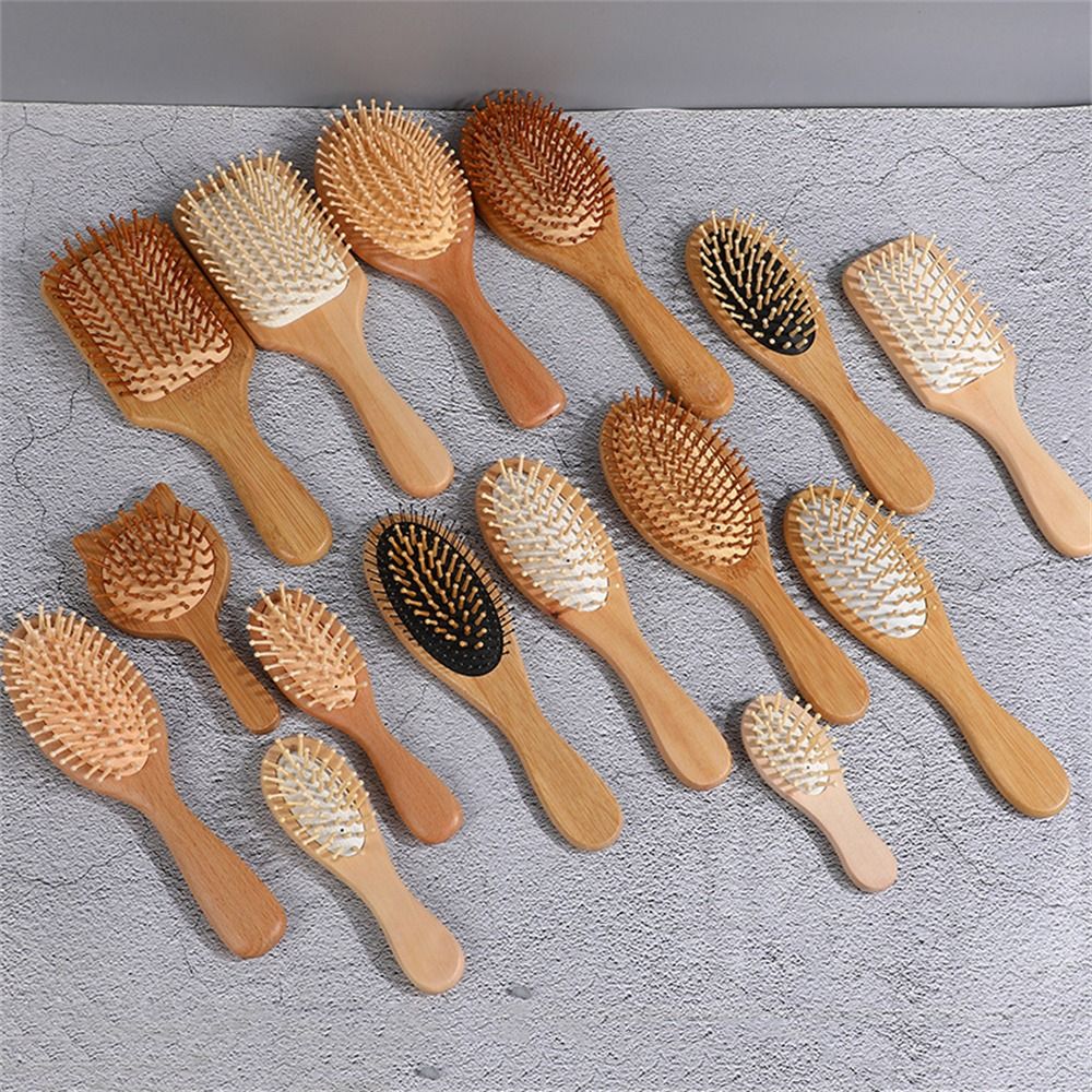 Профессиональная массажная рас – обзор и цена Bamboo Hair Brush