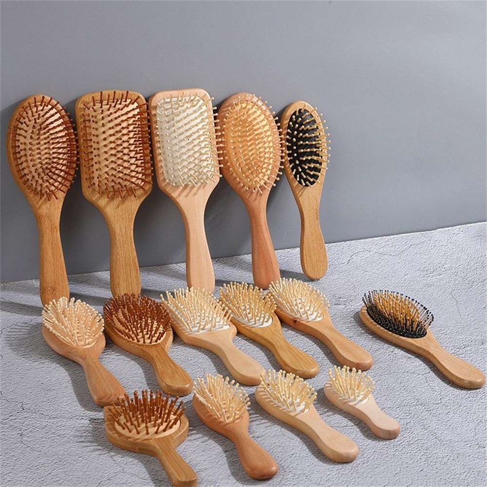 Профессиональная массажная рас – обзор и цена Bamboo Hair Brush