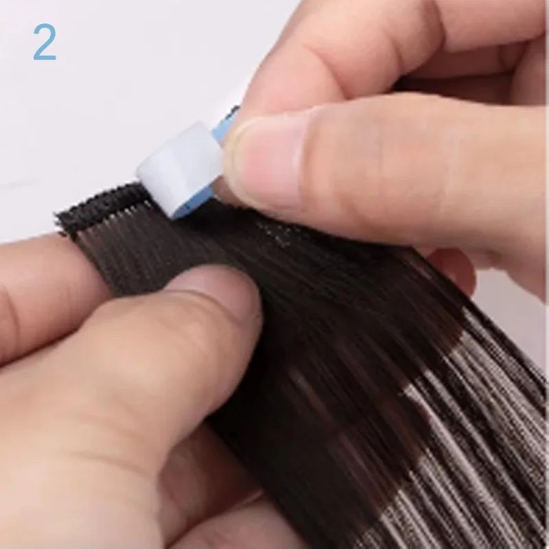 Набор для установки париков: п – обзор и цена Hair Extension Tape In